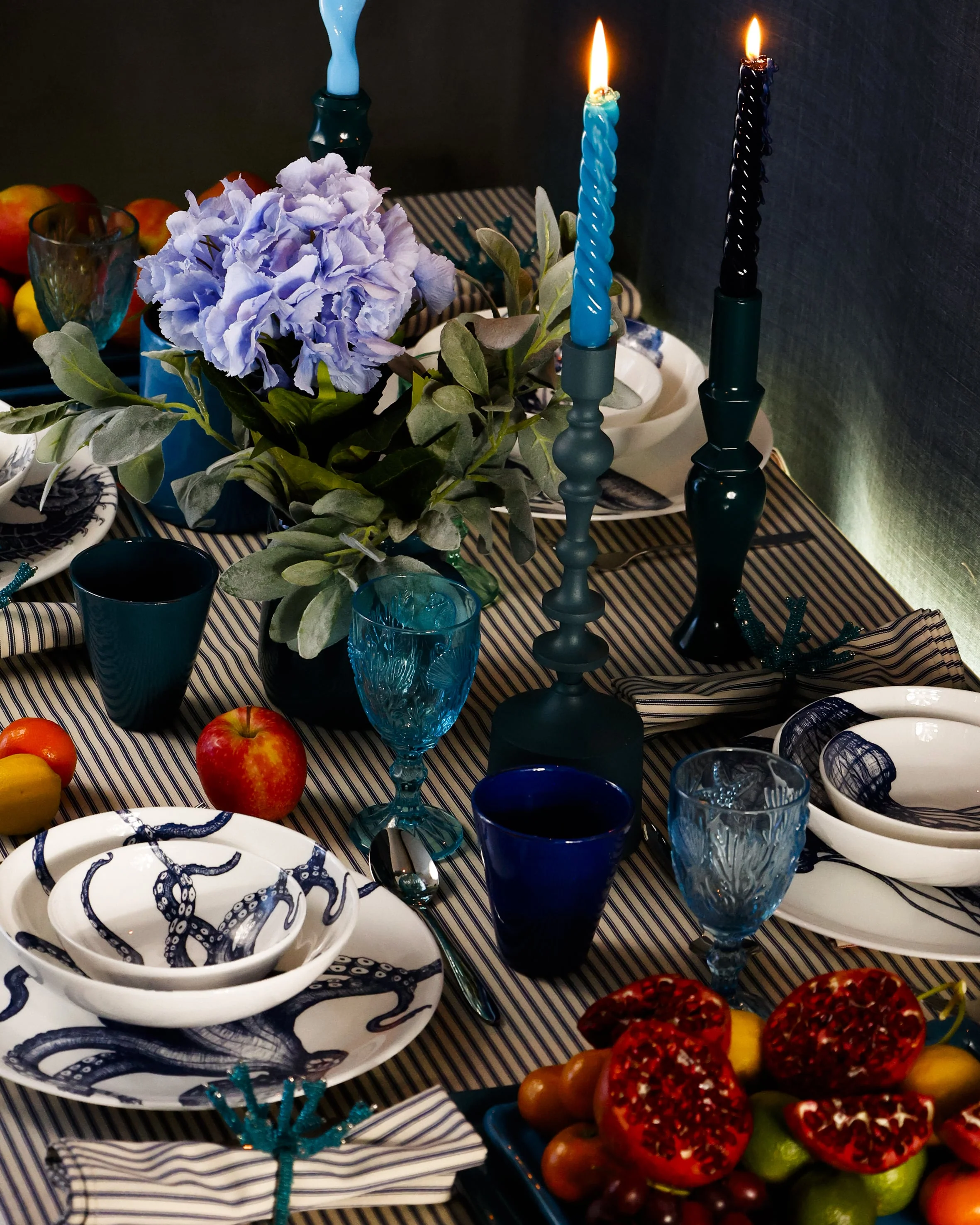 Bone China Octopus Pasta Bowl - Image 4