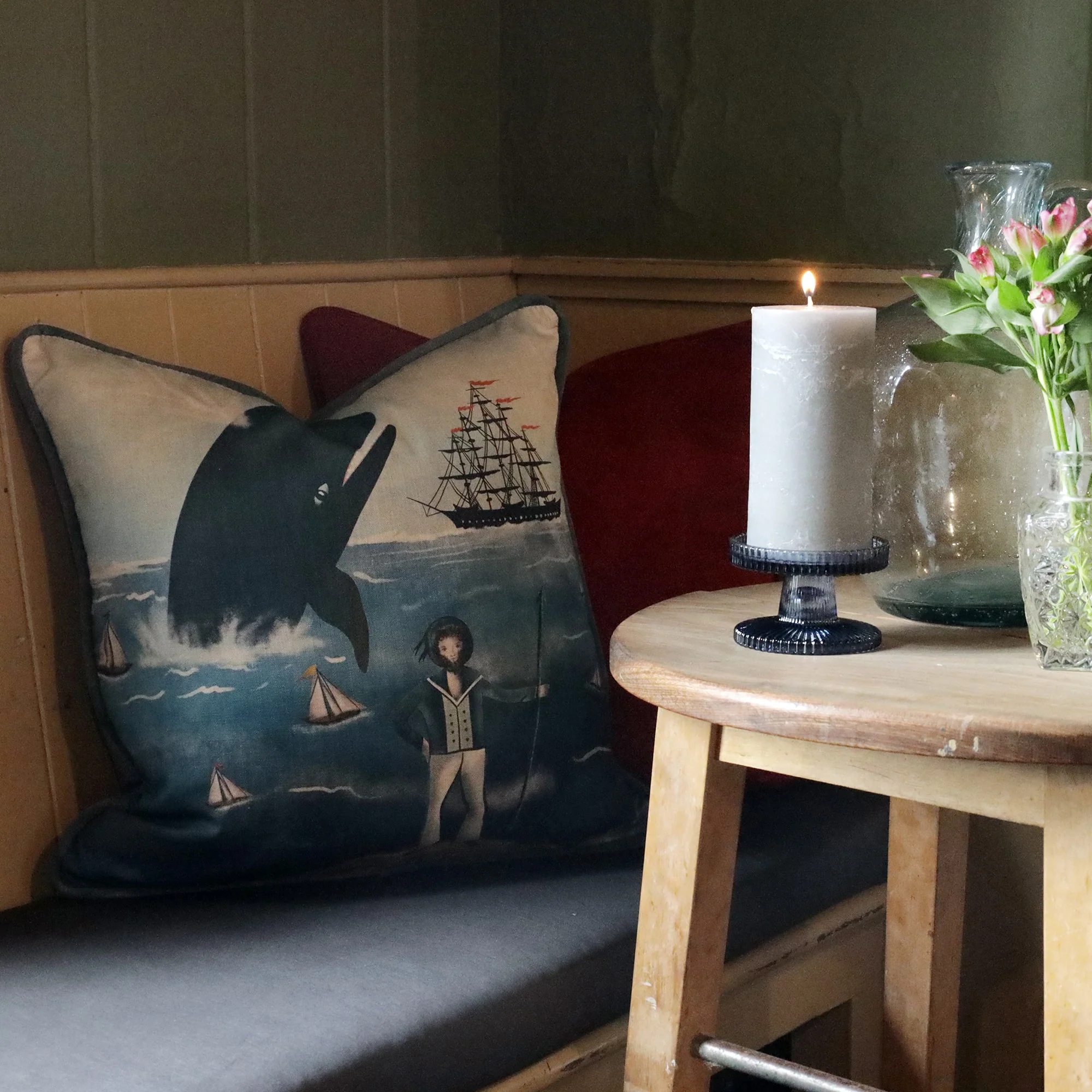 Captains Watch Cushion Cover - Image 3