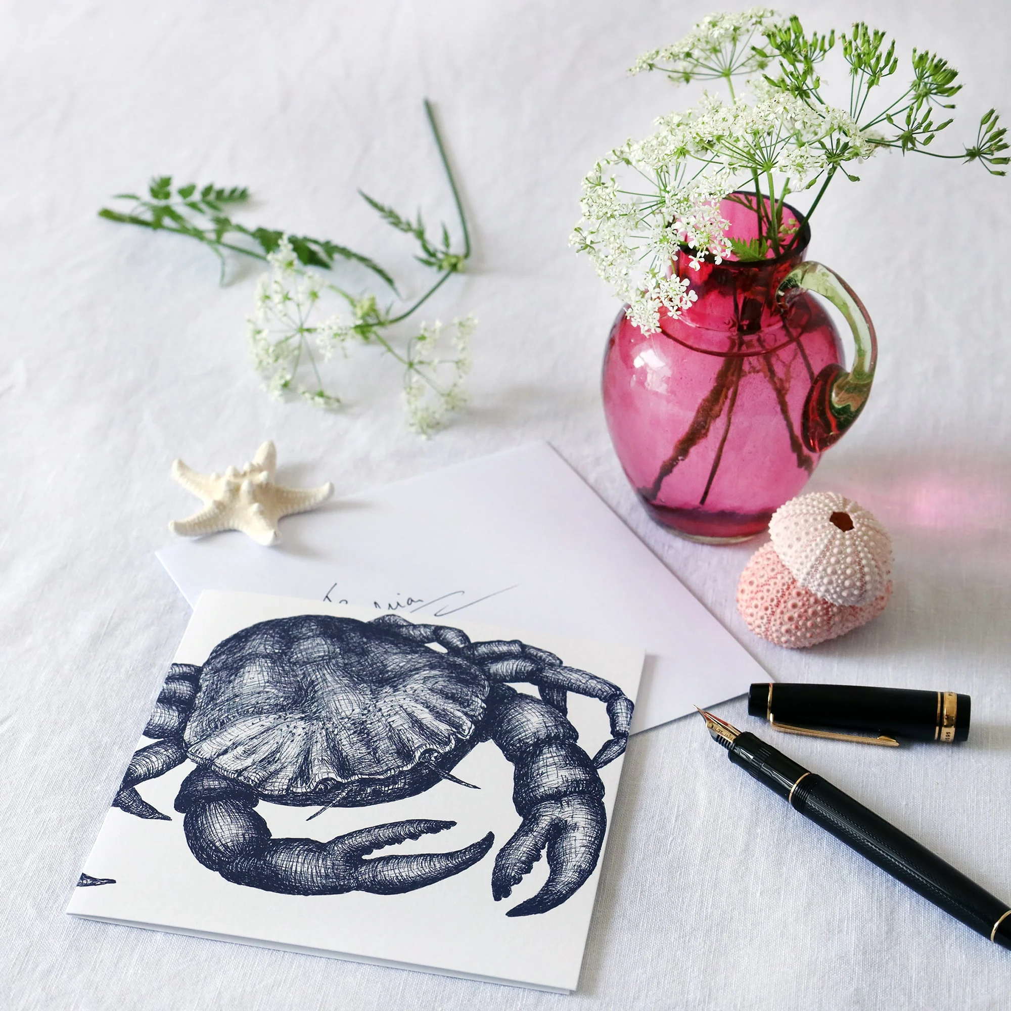 Crab Greetings Card - Image 3