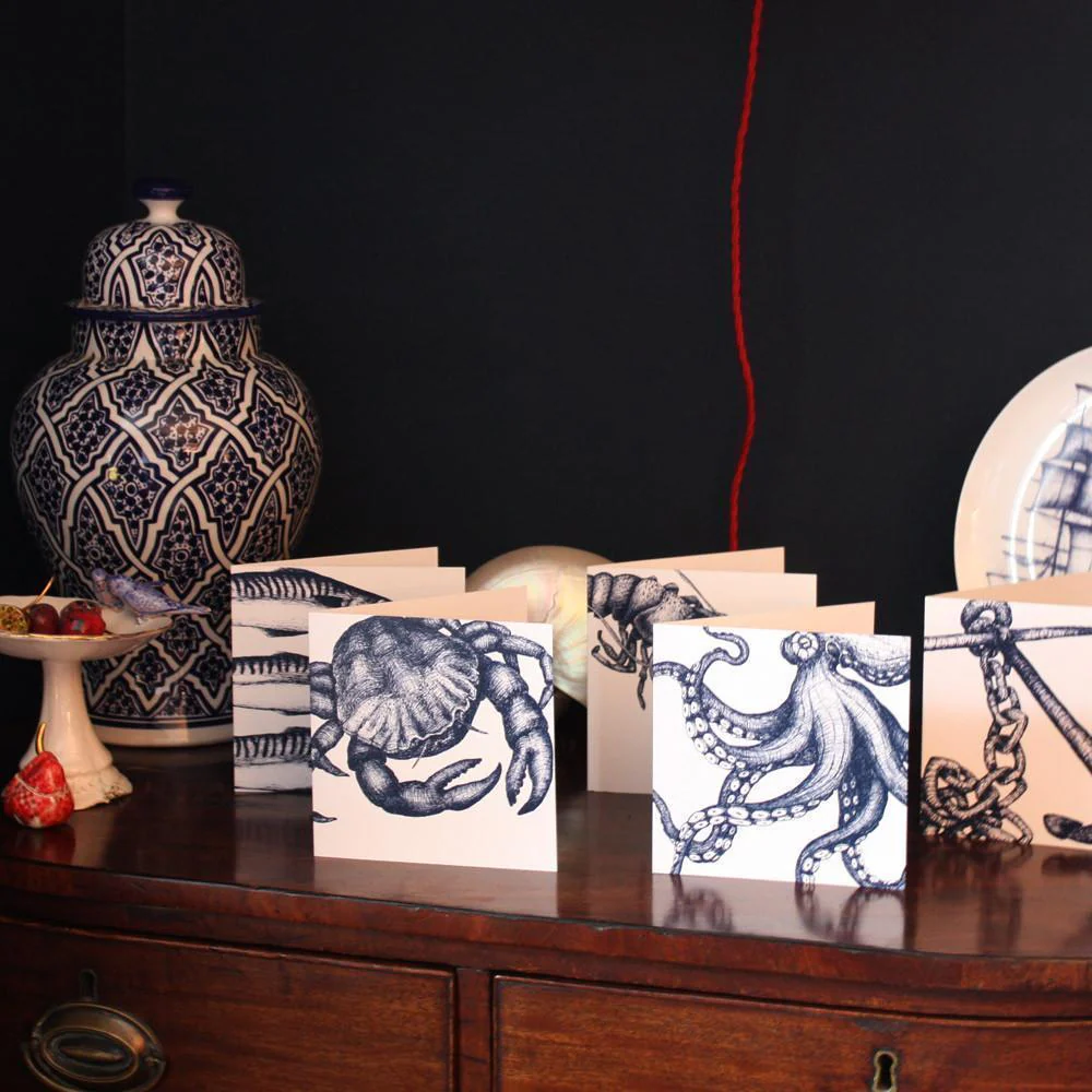 Crab Greetings Card - Image 4