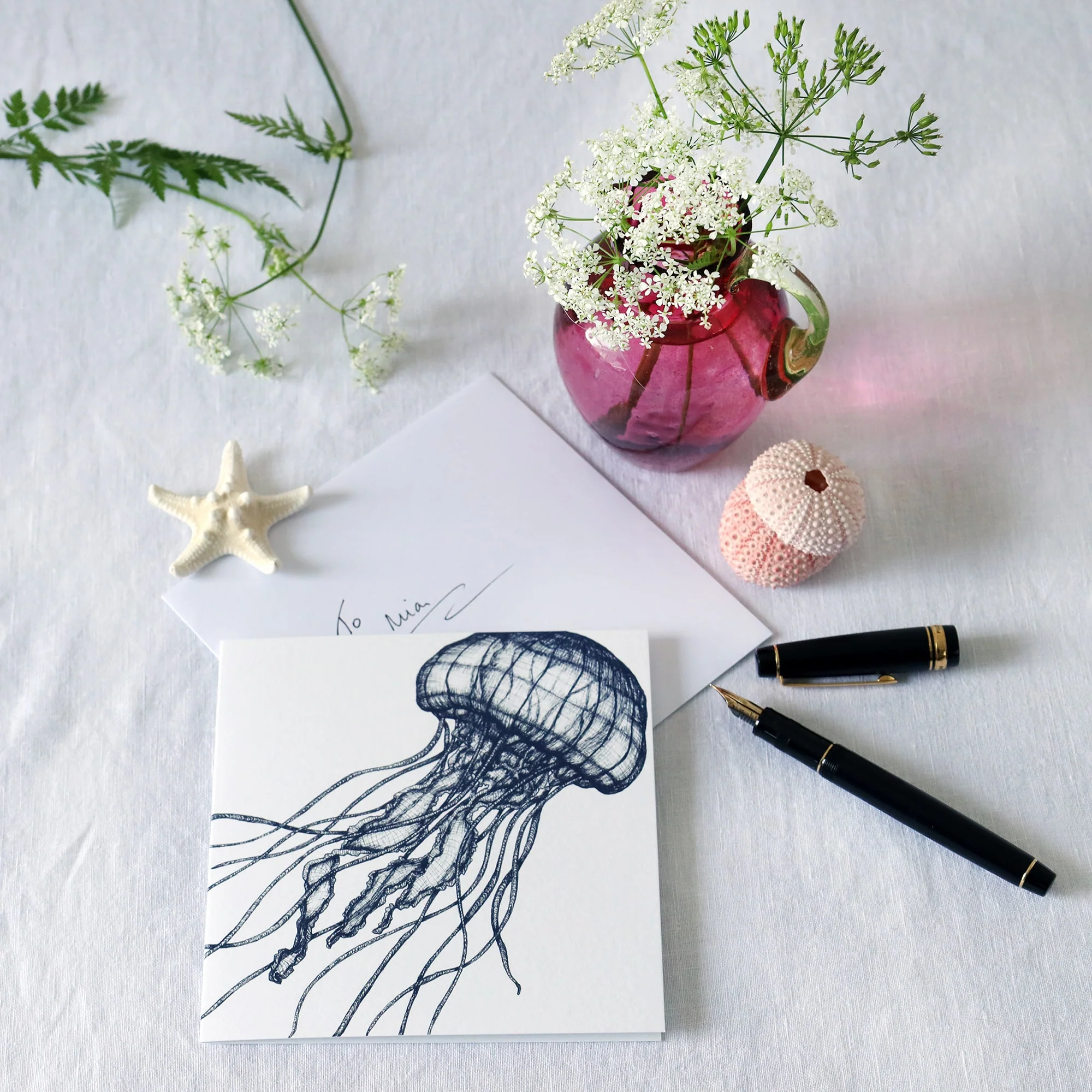 Jellyfish Greetings Card - Image 3