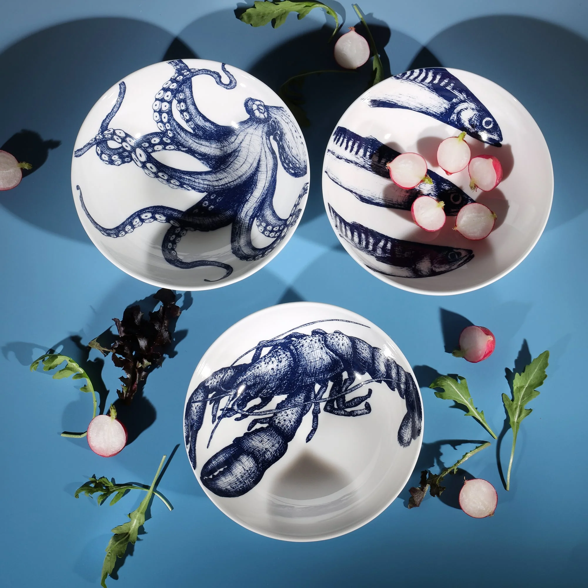 Bone China Lobster Bowl - Image 3