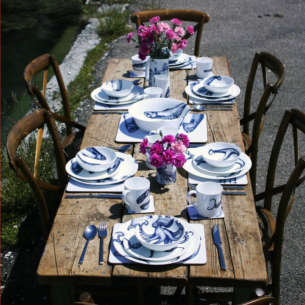 Bone China Octopus Bowl - Image 4