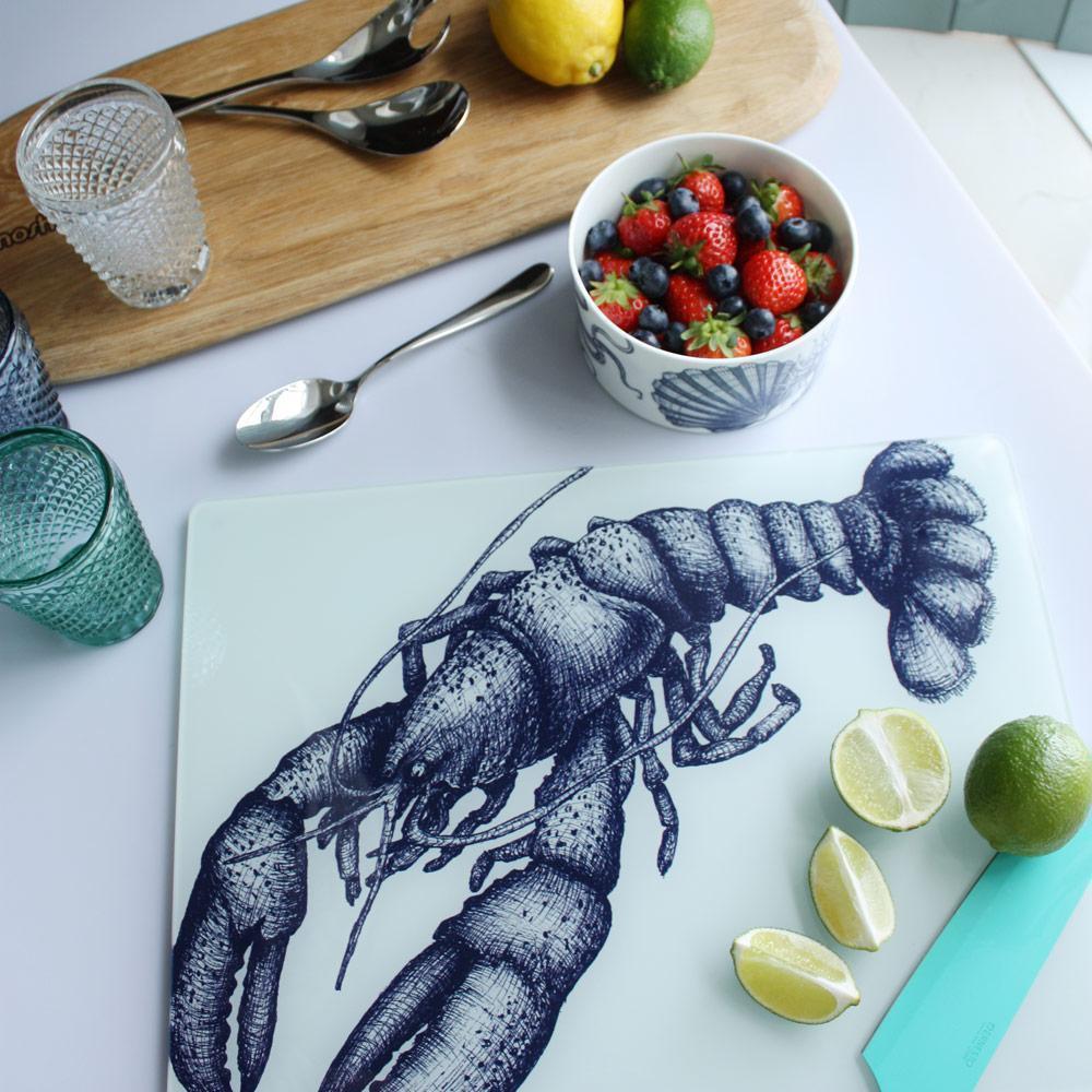 Lobster Glass Worktop Saver - Image 3