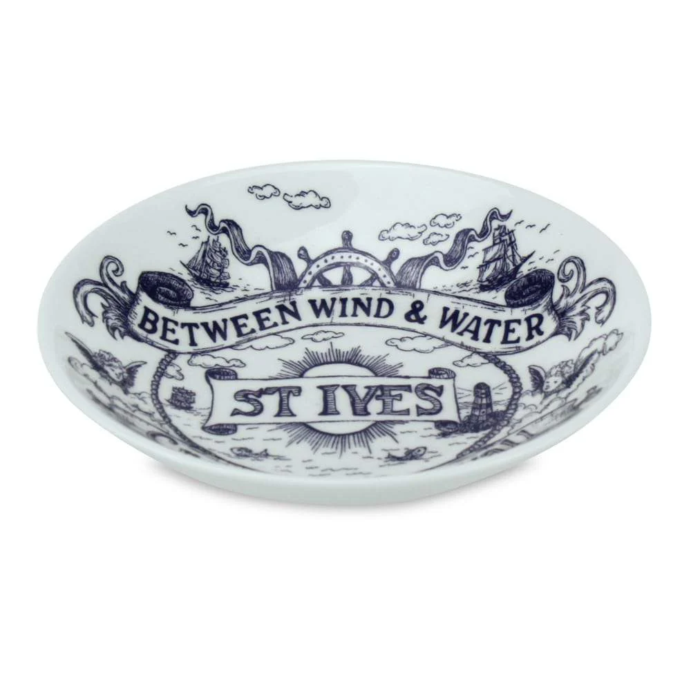 Bone China Nibbles Dish With St Ives Design - Image 3