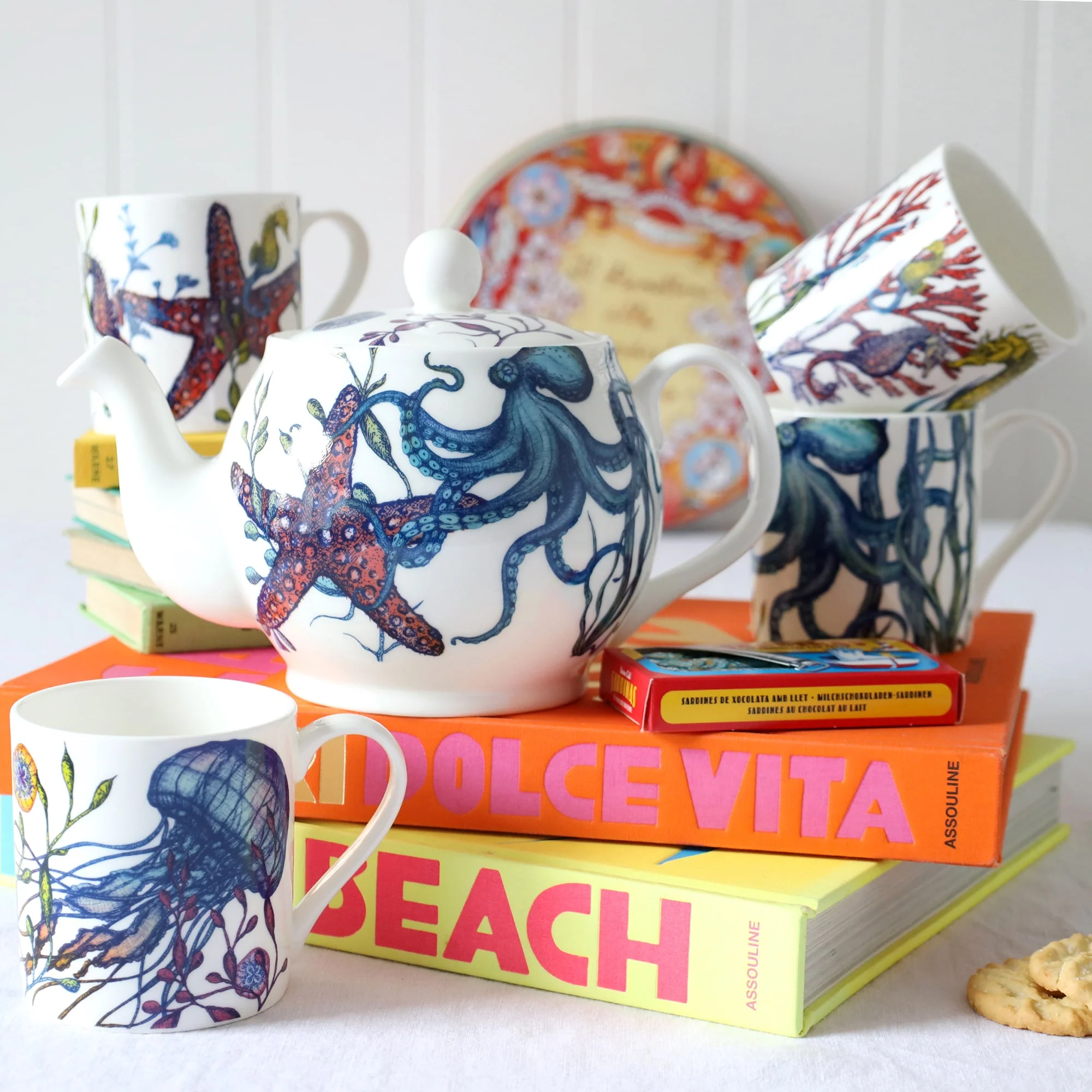 Bone China Reef Mug Set - Image 4