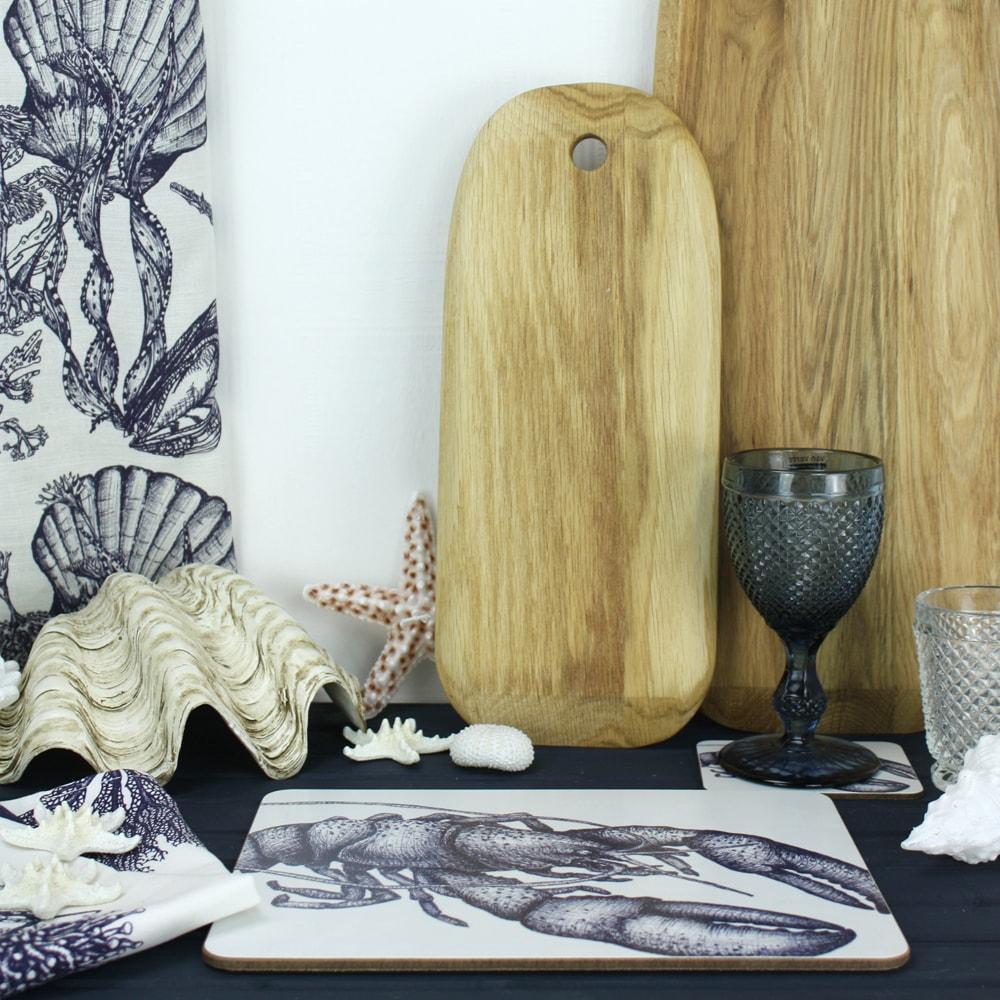 Blue And White Lobster Design Placemat - Image 4