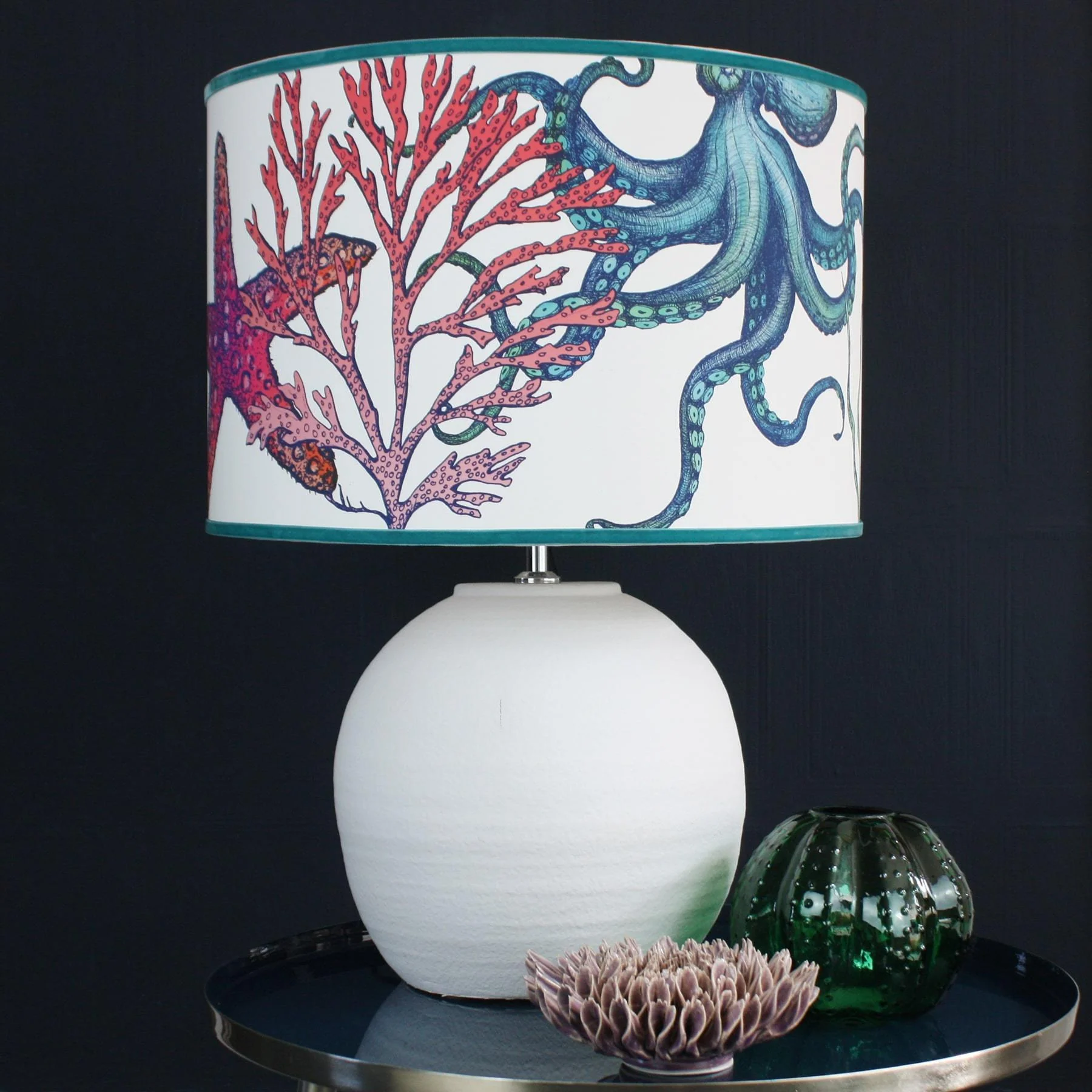 White Rainbow Reef Lampshade - Image 4