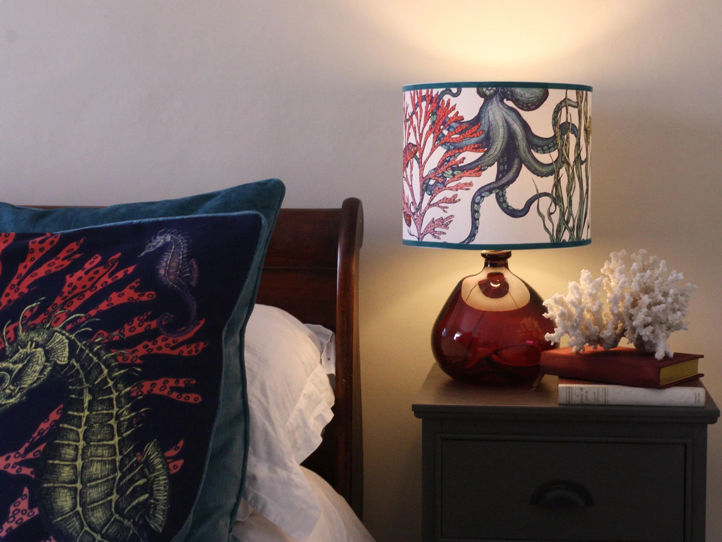White Rainbow Reef Lampshade - Image 7